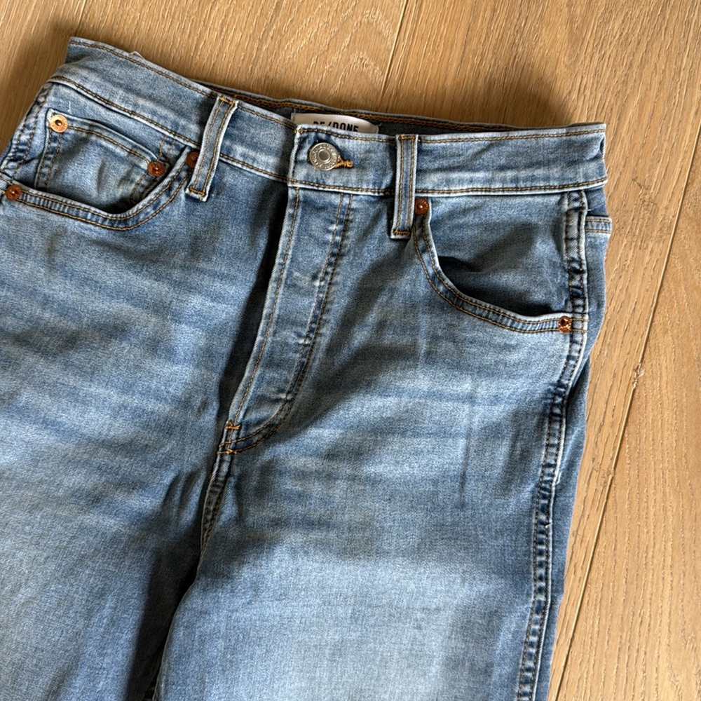 Re/Done straight leg jeans